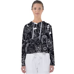 White Lines Woo Woo Women s Slouchy Sweat