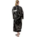 White Lines Woo Woo Maxi Velvet Kimono View2