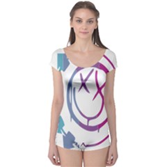 Blink 182 Logo Boyleg Leotard  by avitendut