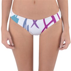 Blink 182 Logo Reversible Hipster Bikini Bottoms by avitendut