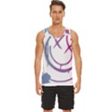 Blink 182 logo Men s Wide Collar Tank Top View1