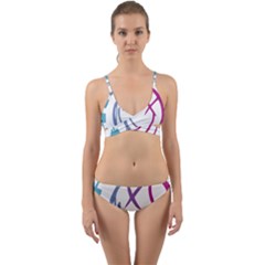 Blink 182 Logo Wrap Around Bikini Set by avitendut