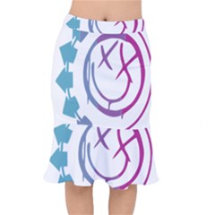 Blink 182 Logo Short Mermaid Skirt by avitendut