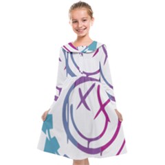 Blink 182 Logo Kids  Midi Sailor Dress by avitendut