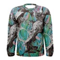 Marbling Mono Blend  Men s Long Sleeve T-Shirt View1