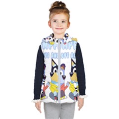 Bluey Kids  Hooded Puffer Vest