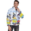 bluey Men s Puffer Bubble Jacket Coat View3