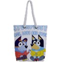 bluey Full Print Rope Handle Tote (Small) View2