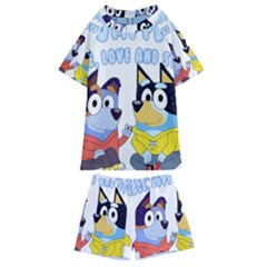 Bluey Kids  Swim T-shirt And Shorts Set by avitendut