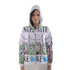 Bluey Women s Hooded Windbreaker