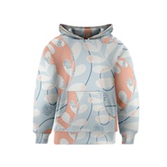 Pattern Plants Leaves Nature Kids  Pullover Hoodie