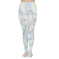 Pattern Plants Leaves Nature Tights