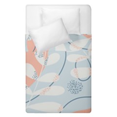 Pattern Plants Leaves Nature Duvet Cover Double Side (single Size)