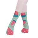 Watermelon Dots Summer Pattern Smooth Crew Length Tube Socks View3