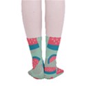 Watermelon Dots Summer Pattern Smooth Crew Length Tube Socks View4