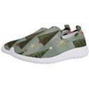 Christmas Trees Pattern Men s Slip On Sneakers View2