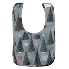 Christmas Trees Pattern Baby Bib by Bedest