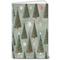 Christmas Trees Pattern 8  x 10  Softcover Notebook View1