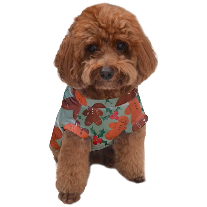 Christmas Cookies Cookie Advent Pattern Dog T-Shirt