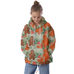 Christmas Cookies Cookie Advent Pattern Kids  Oversized Hoodie