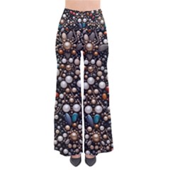 Pearls And Stones So Vintage Palazzo Pants by dedoma