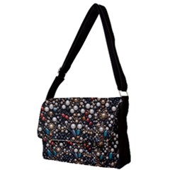 Pearls And Stones Full Print Messenger Bag (s)