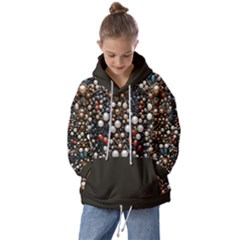 Pearls And Stones Kids  Oversized Hoodie