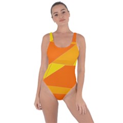 Pattern Abstract Triangle Simple Bring Sexy Back Swimsuit by Bedest