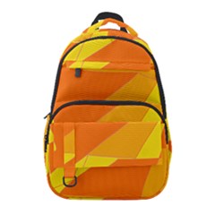 Pattern Abstract Triangle Simple Carry-on Travel Backpack by Bedest