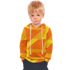 Pattern Abstract Triangle Simple Kids  Overhead Hoodie