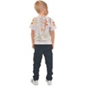 Boho Pattern Berries Flowers Nature Kids  Sports T-Shirt View2