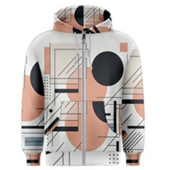 Abstract Architecture Men s Zipper Hoodie