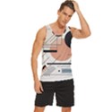 Abstract Architecture Men s Wide Collar Tank Top View3