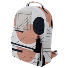 Abstract Architecture Flap Pocket Backpack (small) by Bedest