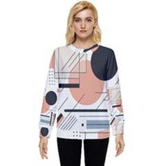 Abstract Architecture Hidden Pocket Sweatshirt