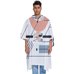 Abstract Architecture Men s Hooded Rain Ponchos by Bedest