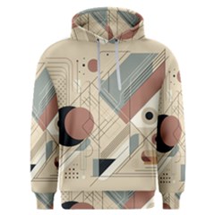 Boho Abstract Architecture Men s Overhead Hoodie