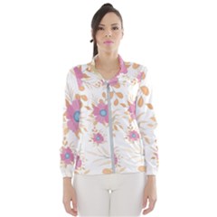 Flowers Blossom Spring Garden Women s Windbreaker