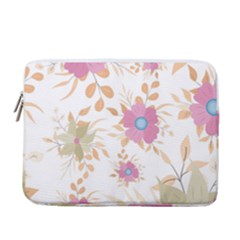 Flowers Blossom Spring Garden 13  Vertical Laptop Sleeve Case With Pocket by Bedest