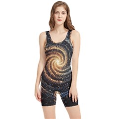 Galaxy Background Star Women s Wrestling Singlet by Bedest