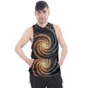 Galaxy Background Star Men s Sleeveless Hoodie View1