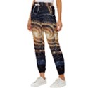 Galaxy Background Star Women s Cropped Drawstring Pants View2