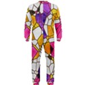 Architecture Glass Abstract Pattern OnePiece Jumpsuit (Men) View2