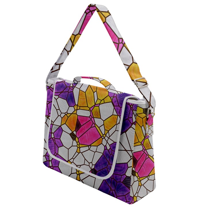 Architecture Glass Abstract Pattern Box Up Messenger Bag