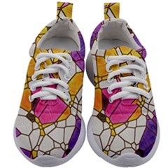 Architecture Glass Abstract Pattern Kids Athletic Shoes