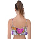 Architecture Glass Abstract Pattern Frill Bikini Top View2