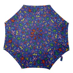 Grateful Dead Dancing Bears Pattern Hook Handle Umbrellas (small)