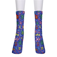 Grateful Dead Dancing Bears Pattern Crew Socks