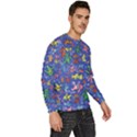 Grateful Dead Dancing Bears Pattern Men s Fleece Sweatshirt View3