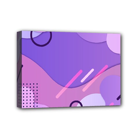 Colorful Labstract Wallpaper Theme Mini Canvas 7  X 5  (stretched) by Apen